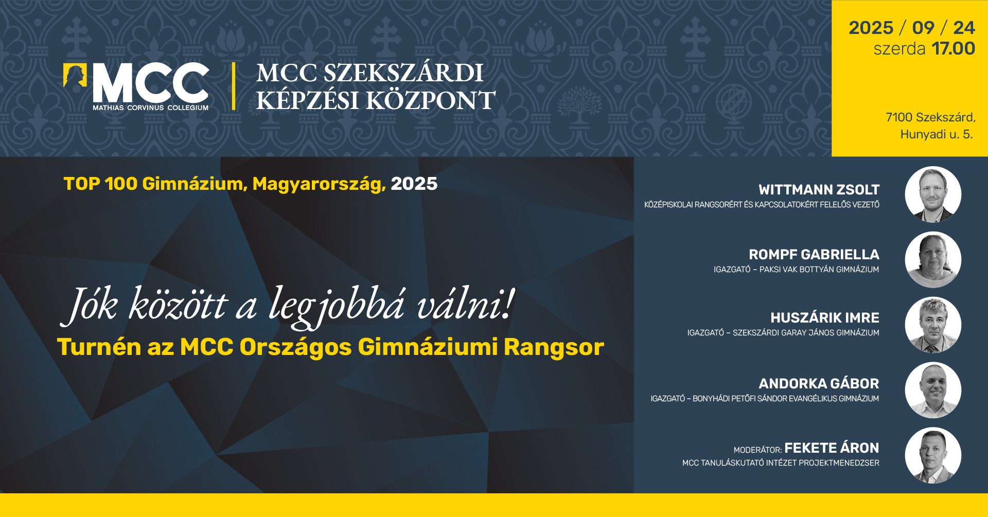 Jók között a legjobbá válni Szekszárdon