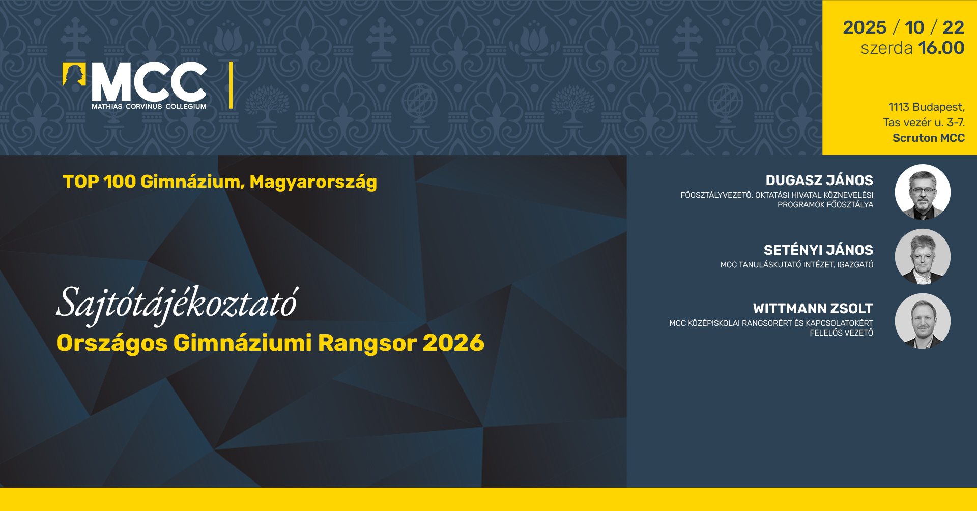 Sajtótájékoztató